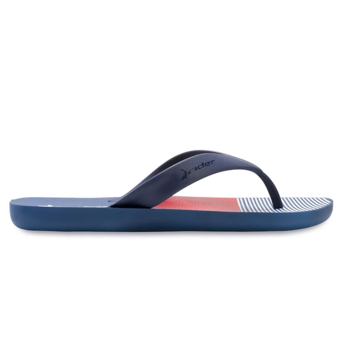 Chinelo Rider Azul Vermelho Infantil Menino Core Graphics Original 12680