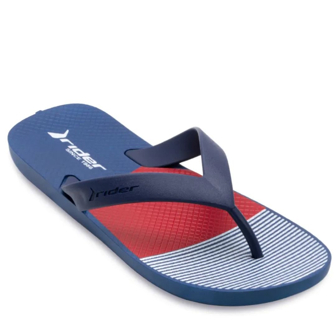 Chinelo Rider Azul Vermelho Infantil Menino Core Graphics Original 12680 Azul/Vermelho 3