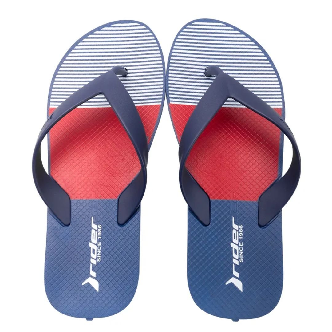 Chinelo Rider Azul Vermelho Infantil Menino Core Graphics Original 12680 Azul/Vermelho 4