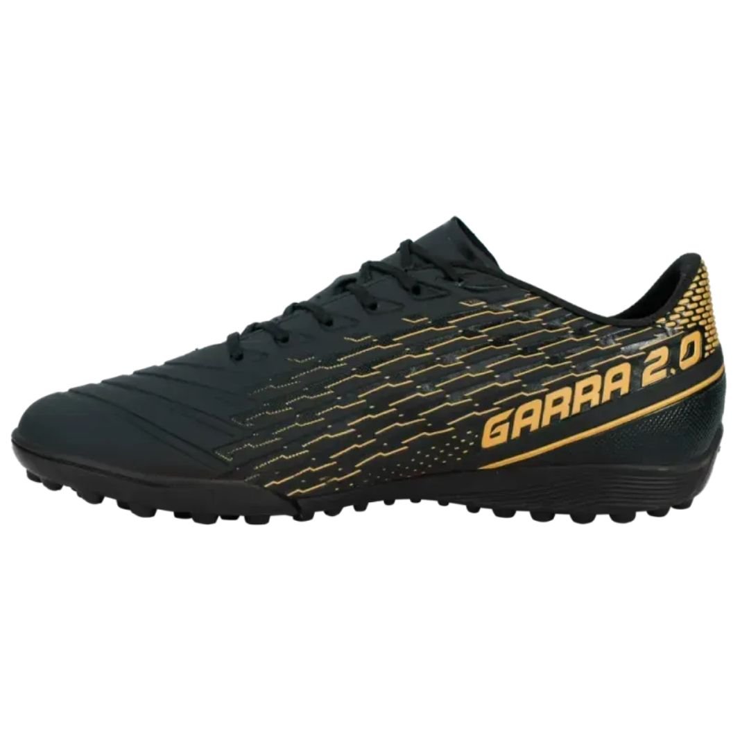Chuteira Society Penalty Preta Dourada Masculina Garra Y-2.0 Original Preto/Dourado 2