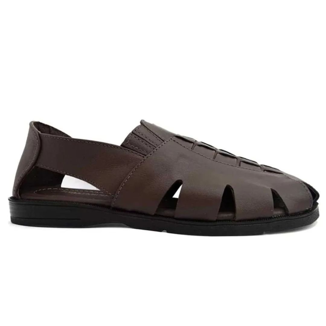 Sandalia Italianinho Café Masculino Original 10340703