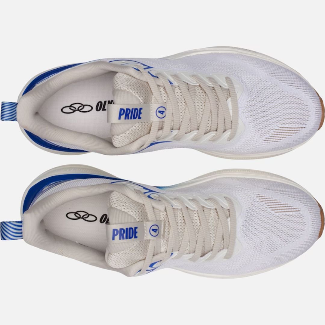 Tenis Olympikus Branco Azul Masculino Pride 4 Original Branco/Azul 3