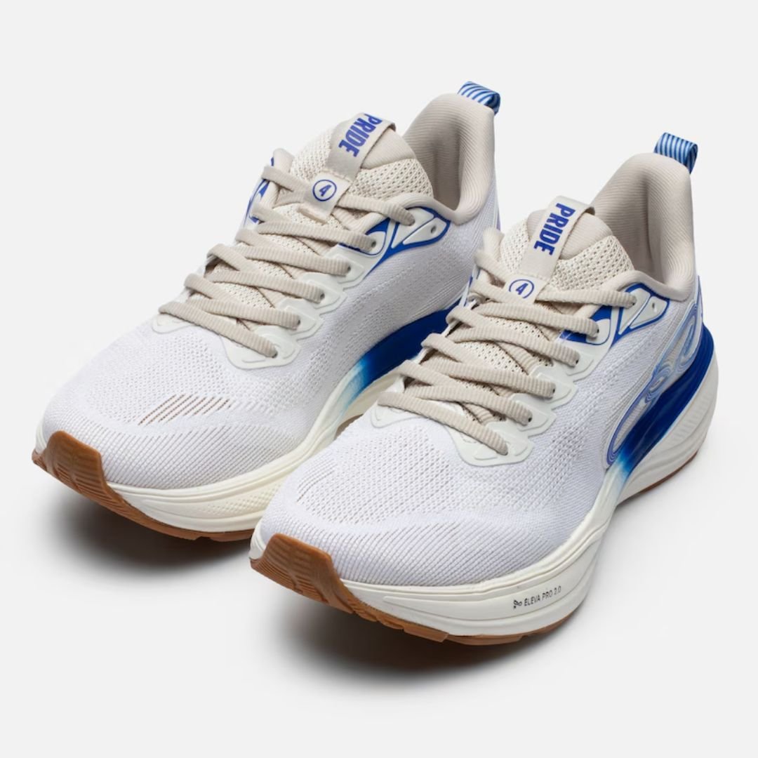 Tenis Olympikus Branco Azul Masculino Pride 4 Original Branco/Azul 4