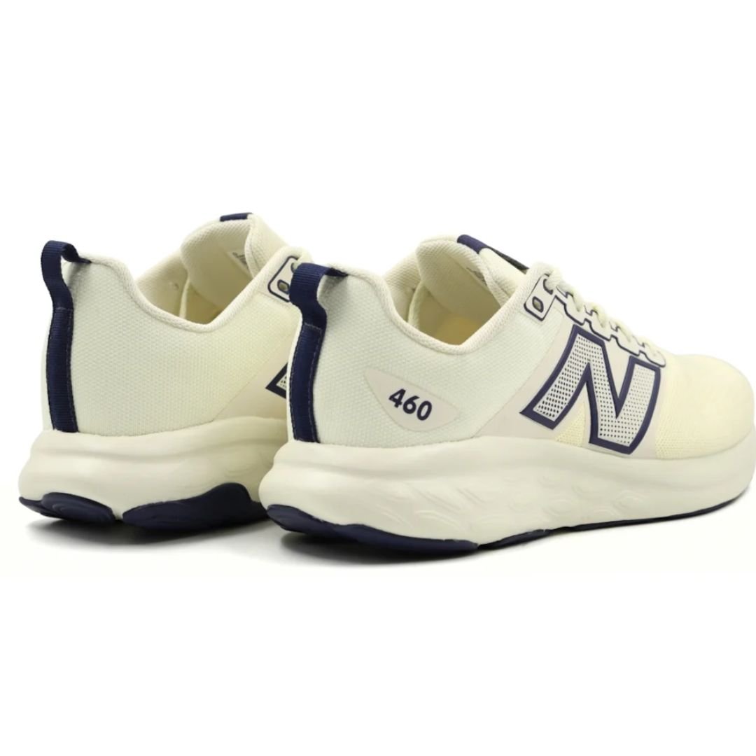 Tenis New Balance Branco Off Marinho Masculino Original 460 V4 Branco Off/Marinho 5