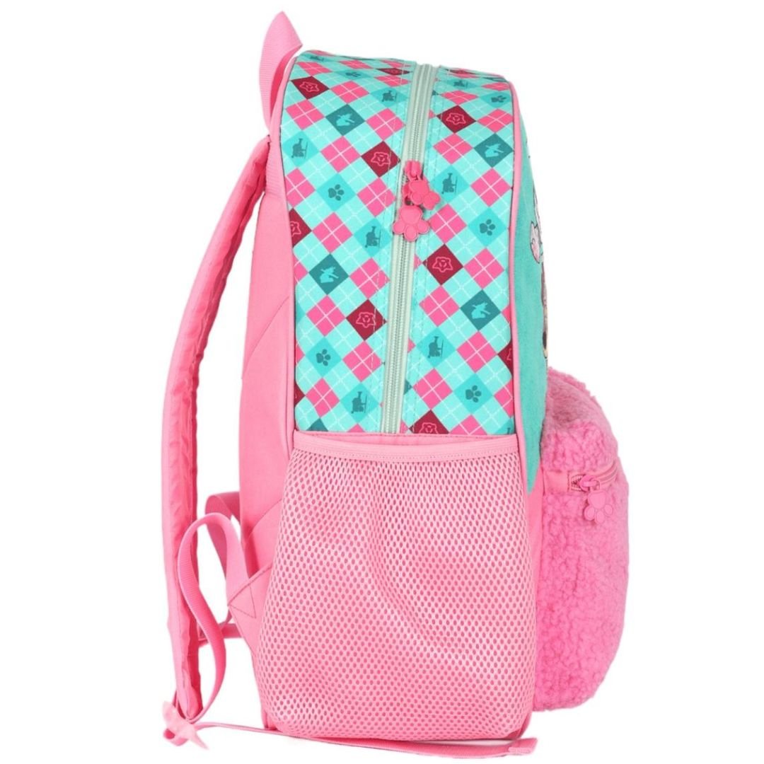 Mochila Escolar De Costas Luxcel Rosa Infantil Menina IS43371 PATRULHA CANINA Original Rosa 3