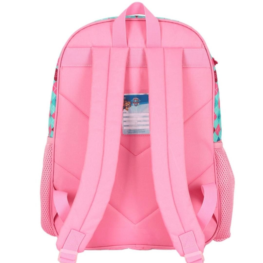 Mochila Escolar De Costas Luxcel Rosa Infantil Menina IS43371 PATRULHA CANINA Original Rosa 5