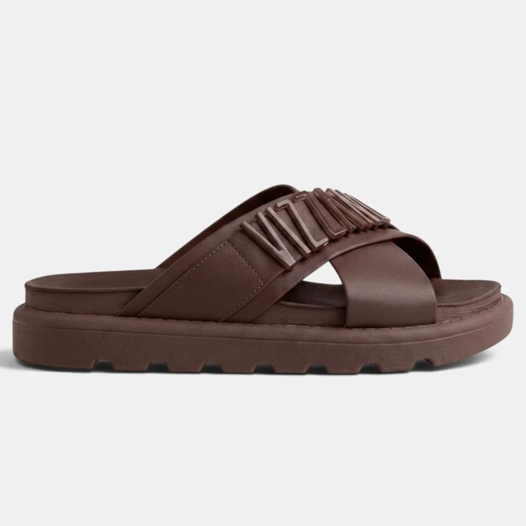 Chinelo Vizzano Chocolate Feminino Original 6510.122