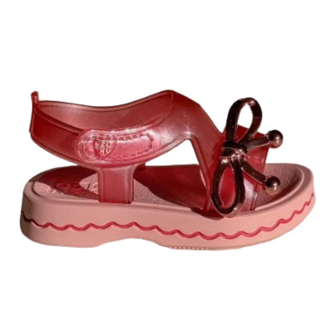 Sandalia Zaxy Rosa Infantil Menina 19440 NINA DUO Original