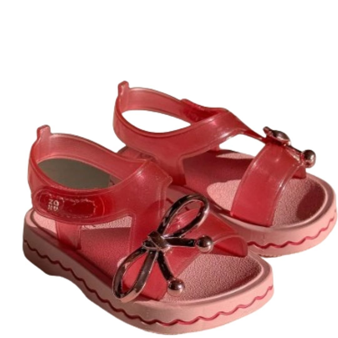 Sandalia Zaxy Rosa Infantil Menina 19440 NINA DUO Original Rosa 2