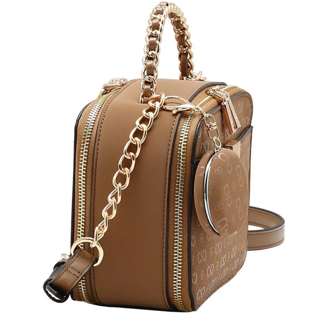 Bolsa Chenson Marrom Feminino Original 5435 Marrom 2