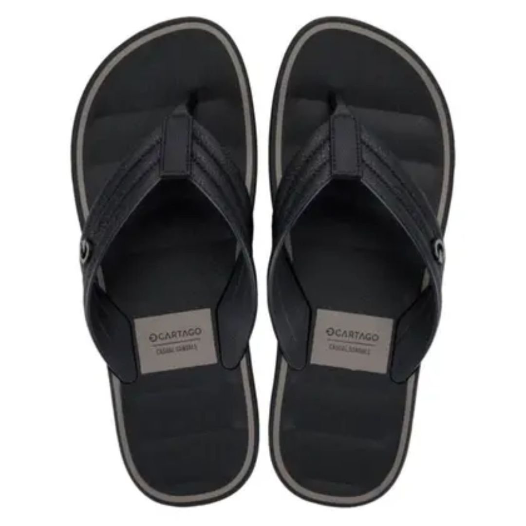 Chinelo Cartago Preto Monterrey Masculino Original 12643 Preto 3