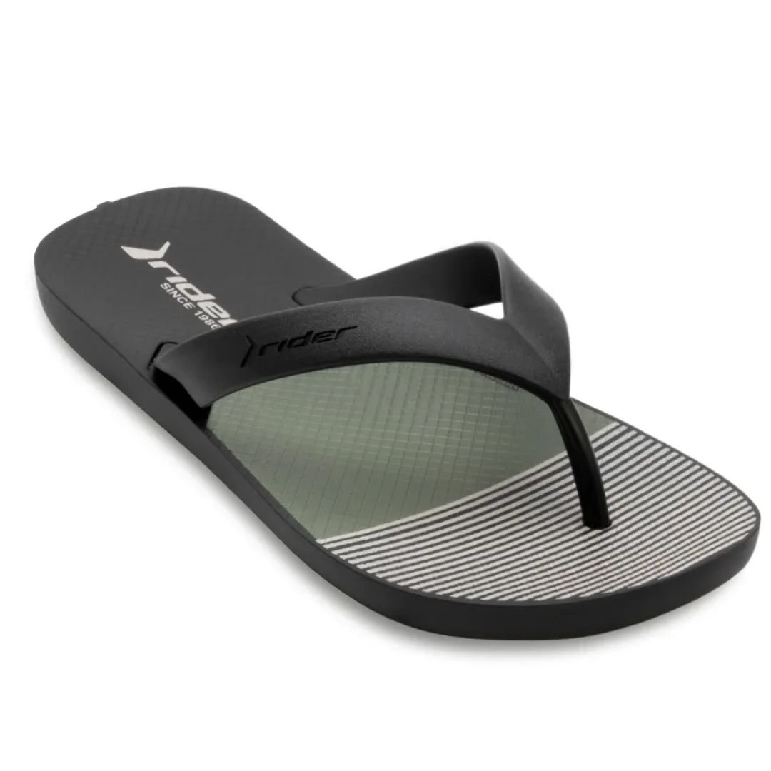 Chinelo Rider Preto Verde Infantil Menino Core Graphics Original 12680 Preto/Verde 3