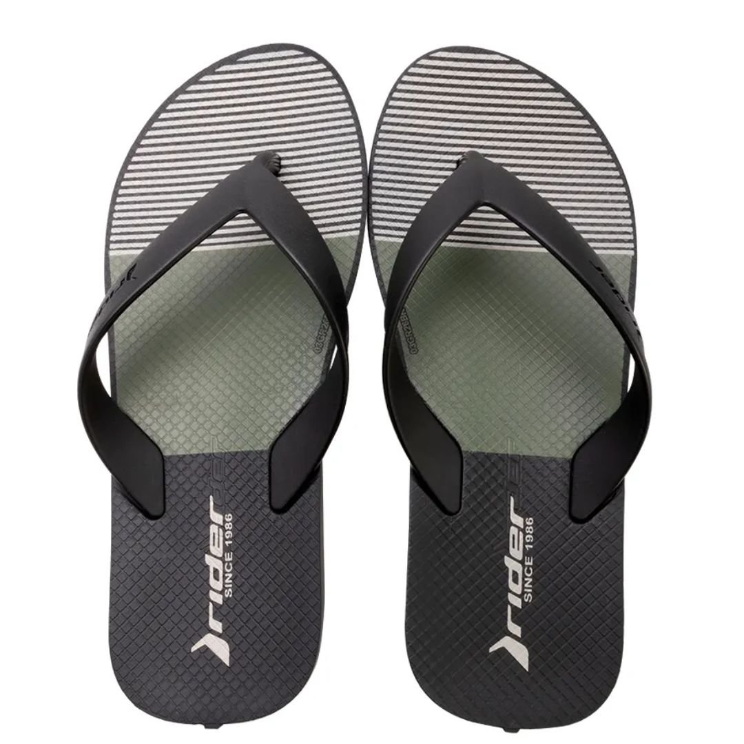Chinelo Rider Preto Verde Infantil Menino Core Graphics Original 12680 Preto/Verde 4