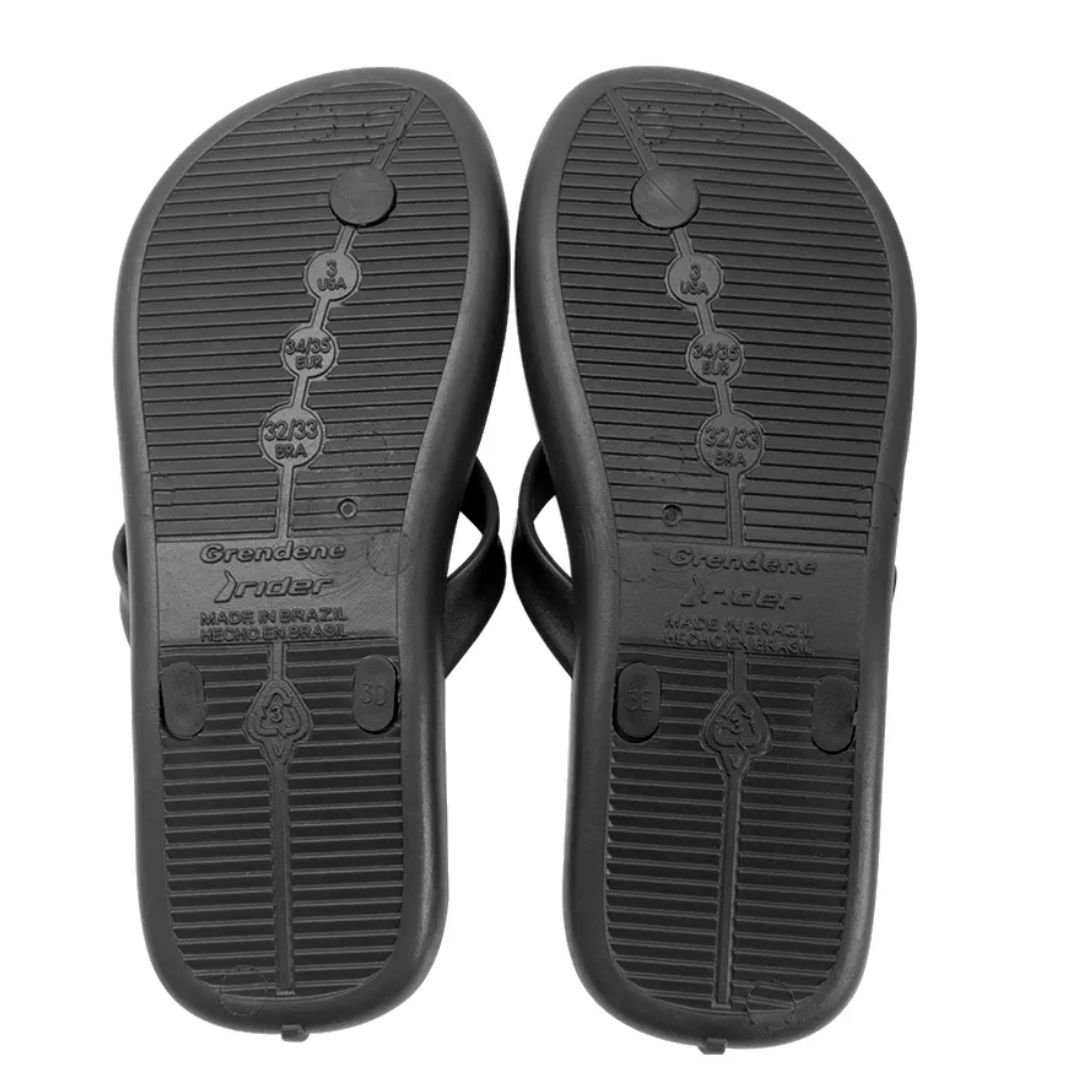 Chinelo Rider Preto Verde Infantil Menino Core Graphics Original 12680 Preto/Verde 5