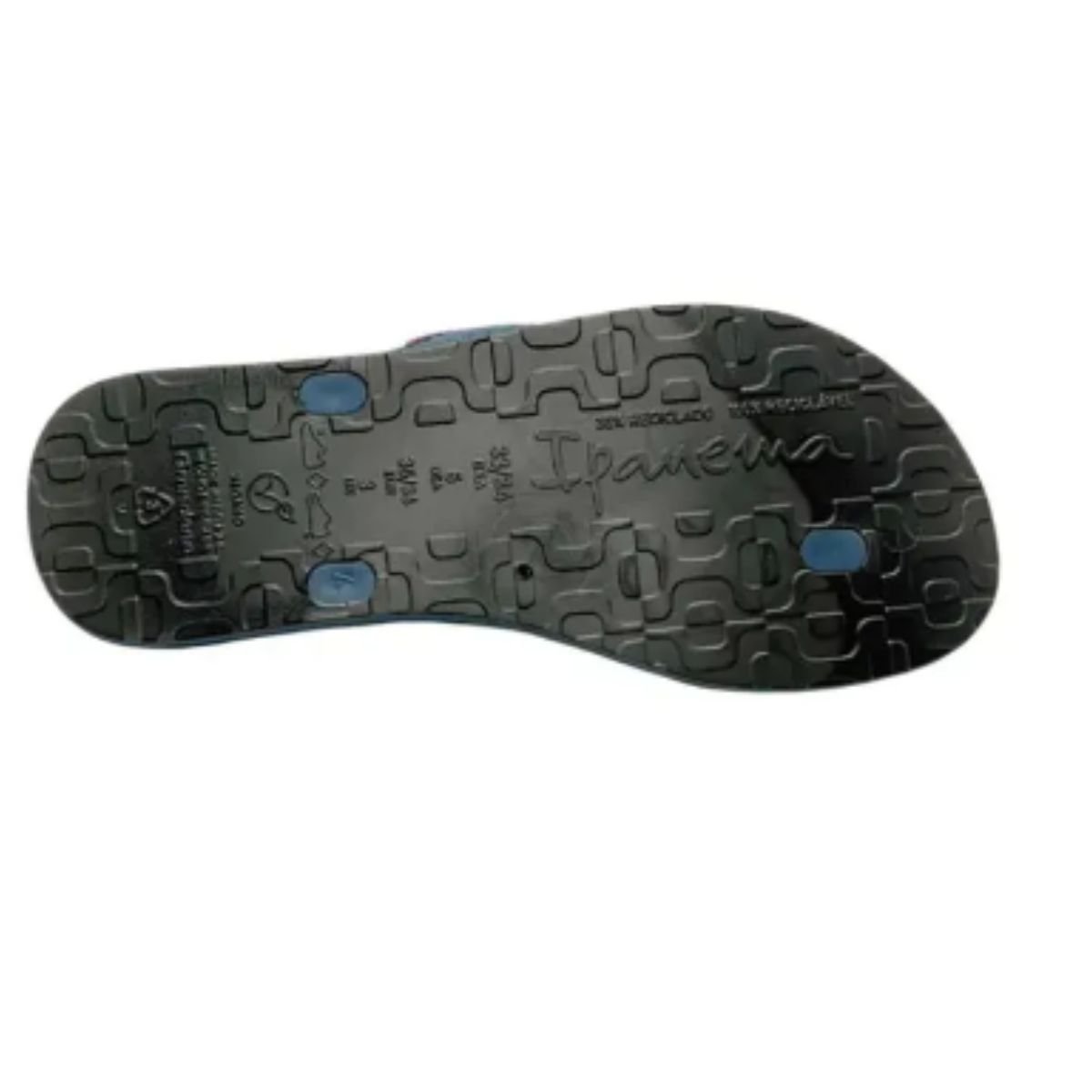 Chinelo Ipanema Azul Feminino Original 27230 Diversa Azul 4