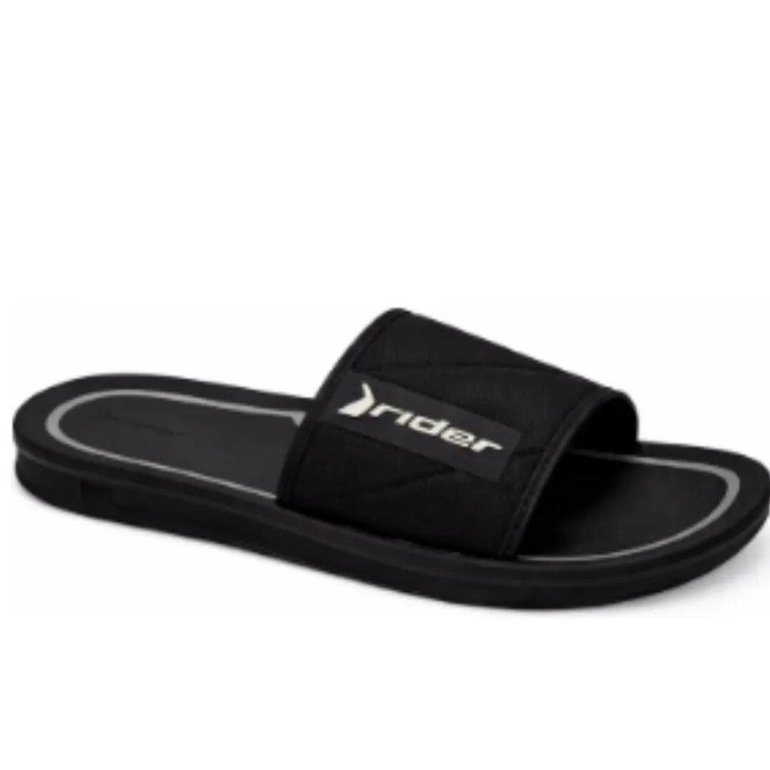 Chinelo Rider Preto Masculino Street Slide Original 11578