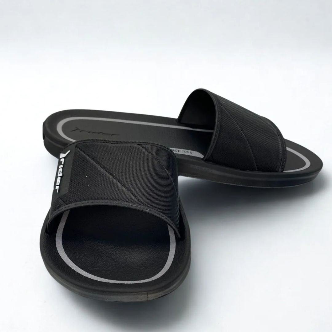 Chinelo Rider Preto Masculino Street Slide Original 11578 Preto 5