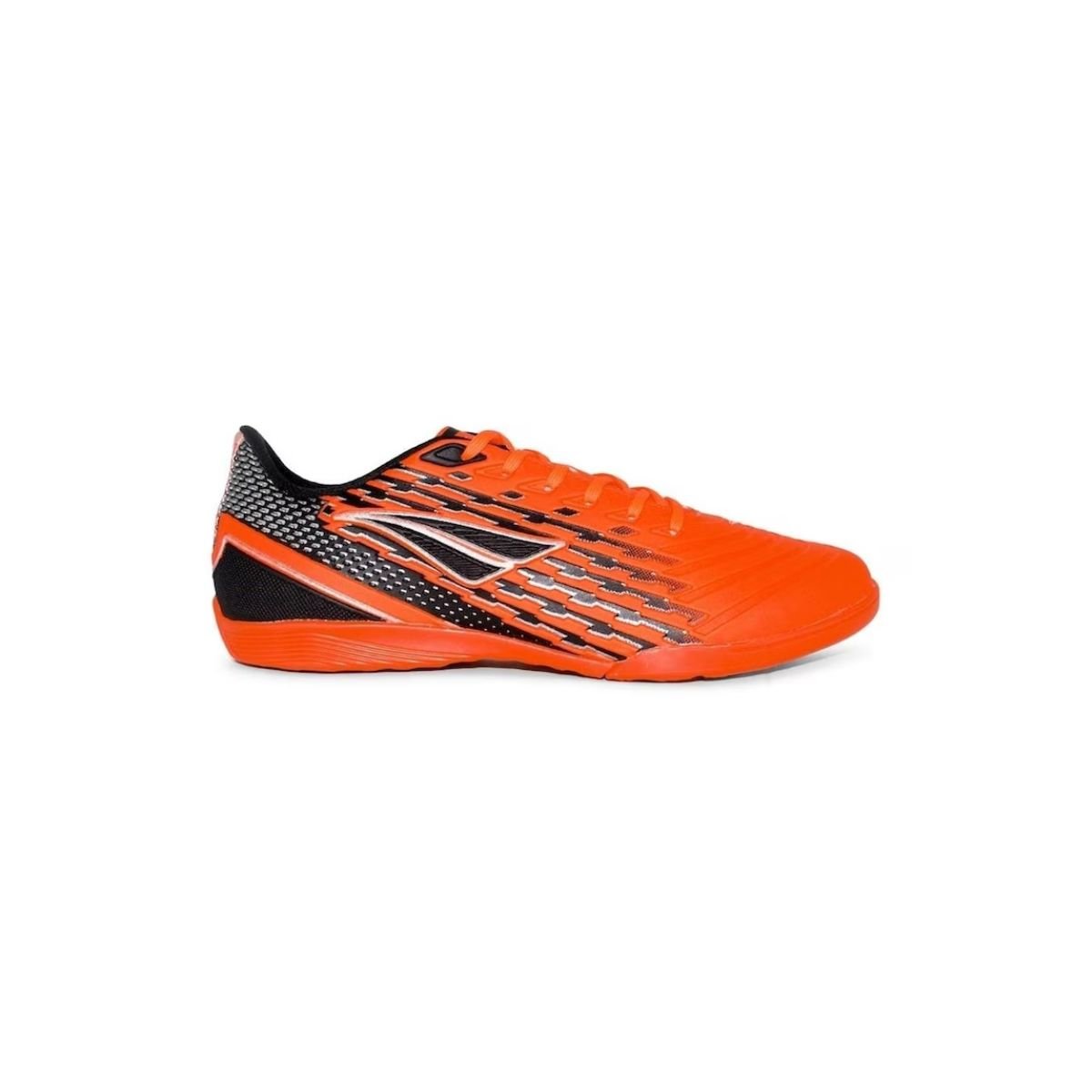 Chuteira Futsal Tenis Penalty Laranja Preta Masculina Original Garra Y-2.0 Laranja/Preto 4