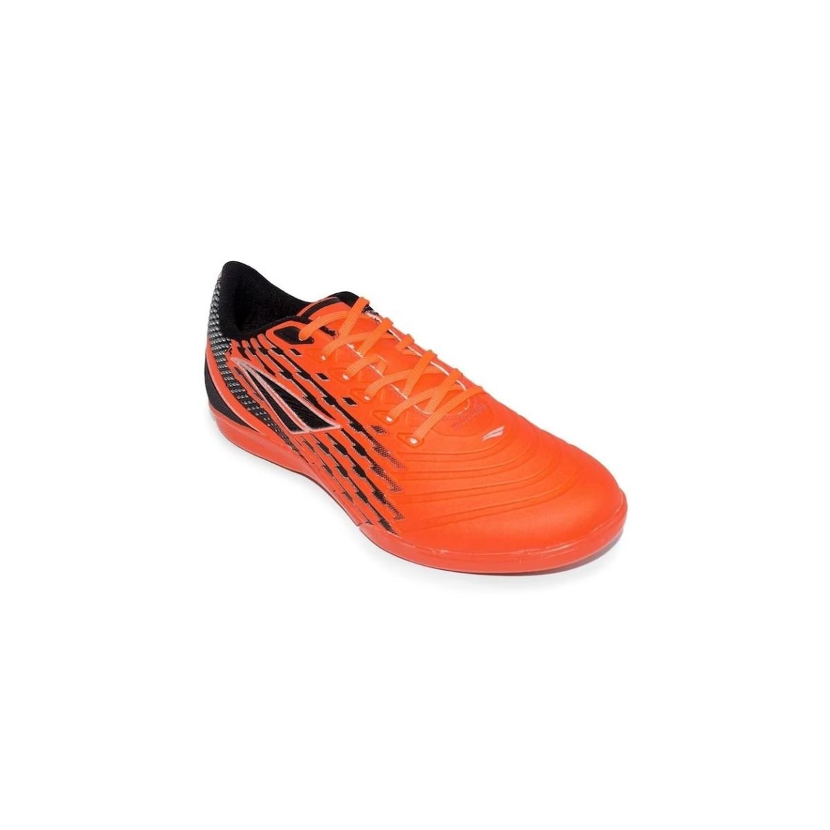 Chuteira Futsal Tenis Penalty Laranja Preta Masculina Original Garra Y-2.0