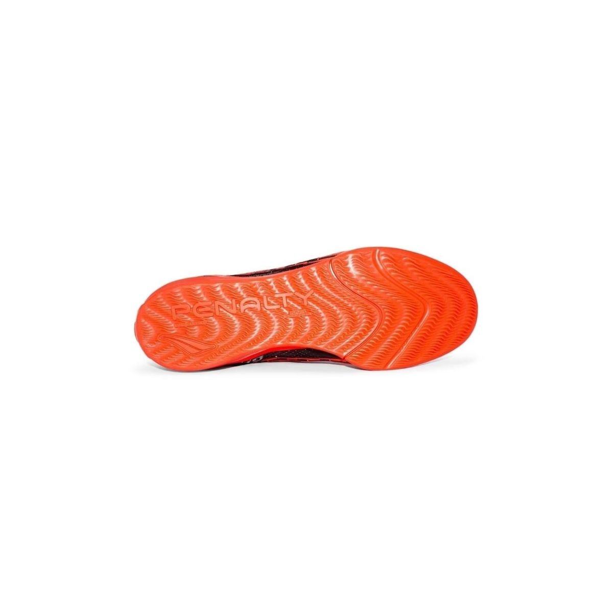 Chuteira Futsal Tenis Penalty Laranja Preta Masculina Original Garra Y-2.0 Laranja/Preto 3