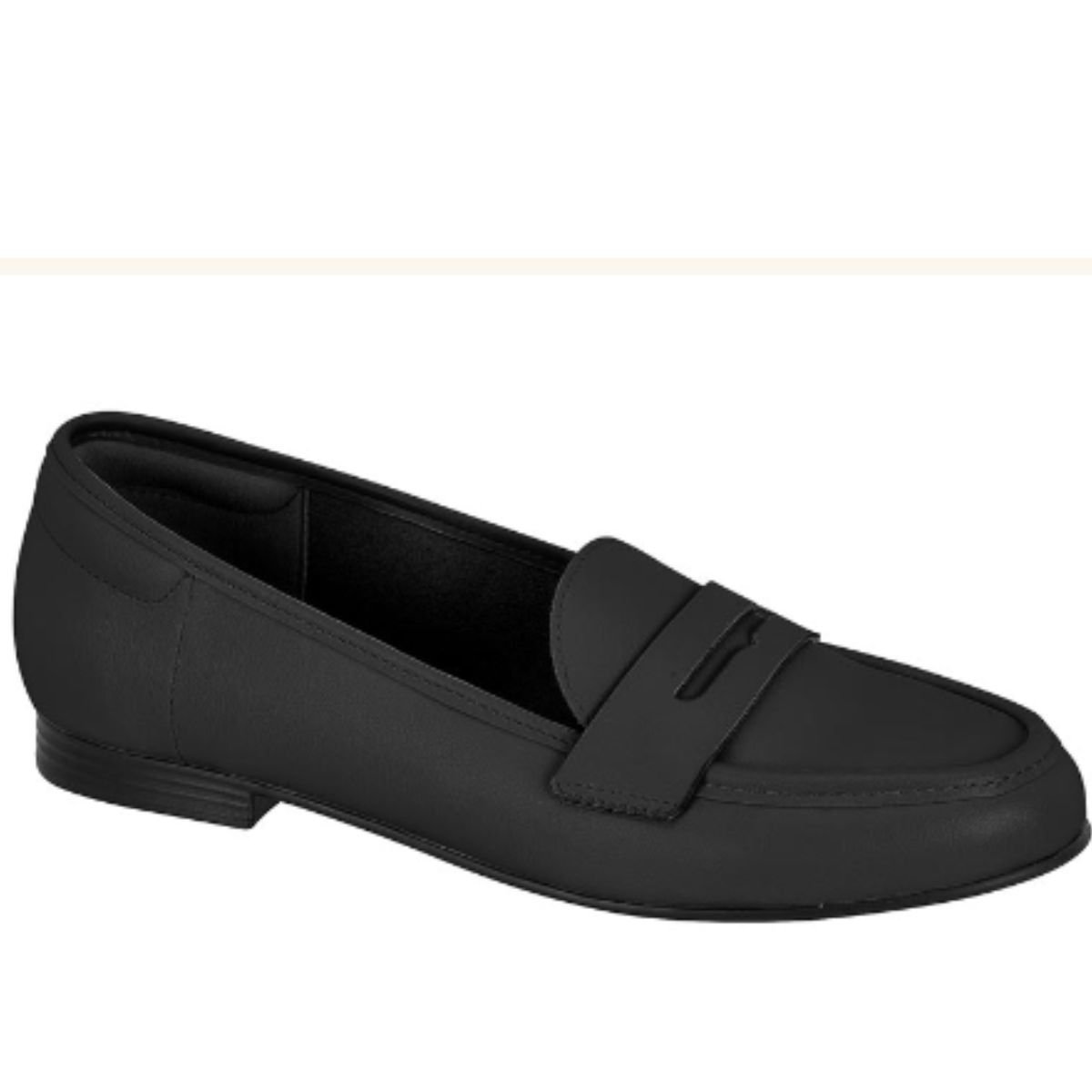 Sapato Mocassim Beira Rio Preto Feminino Original 4324.100