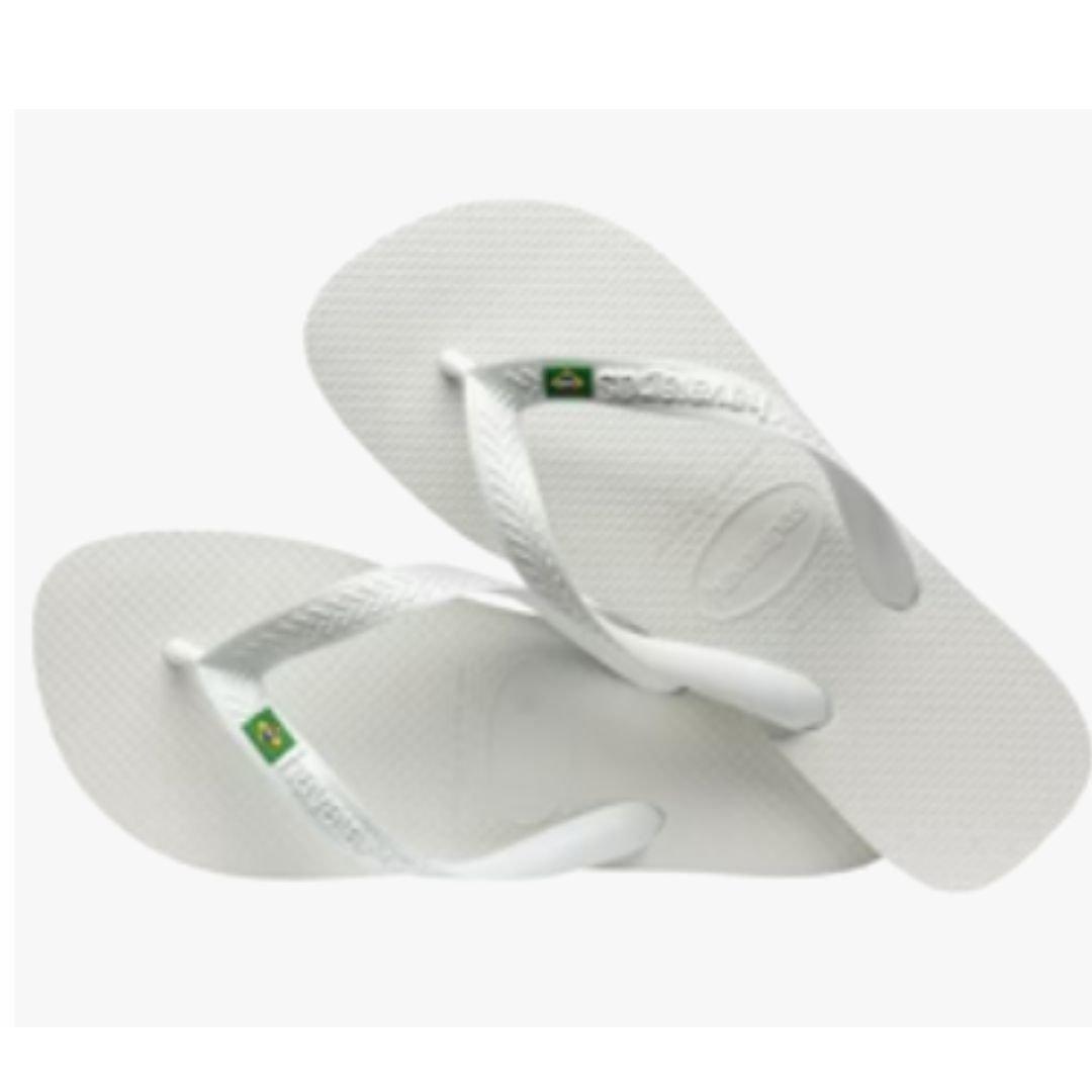 Chinelo Havaianas Branco Feminino Brasil Fc Original Branco 4