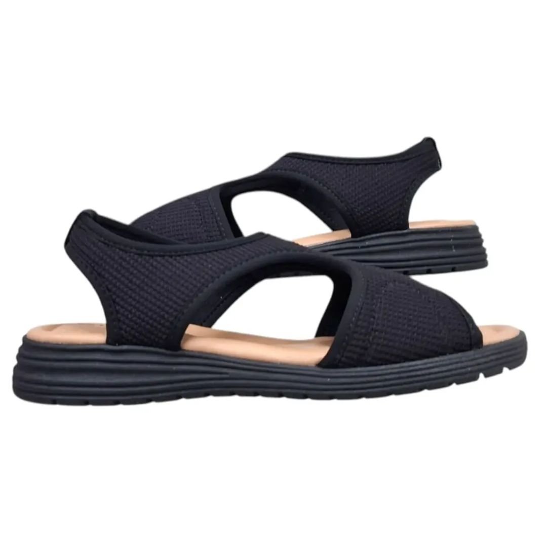Sandalia Comfort Flex Preto Feminino Original 2651402 Preto 2