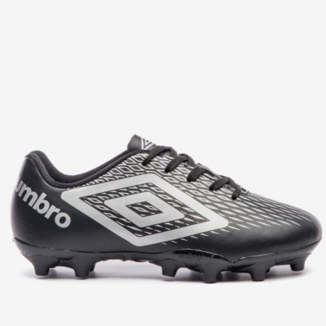 Chuteira Umbro Preto Cinza Meninos X- Diamond Jr Original