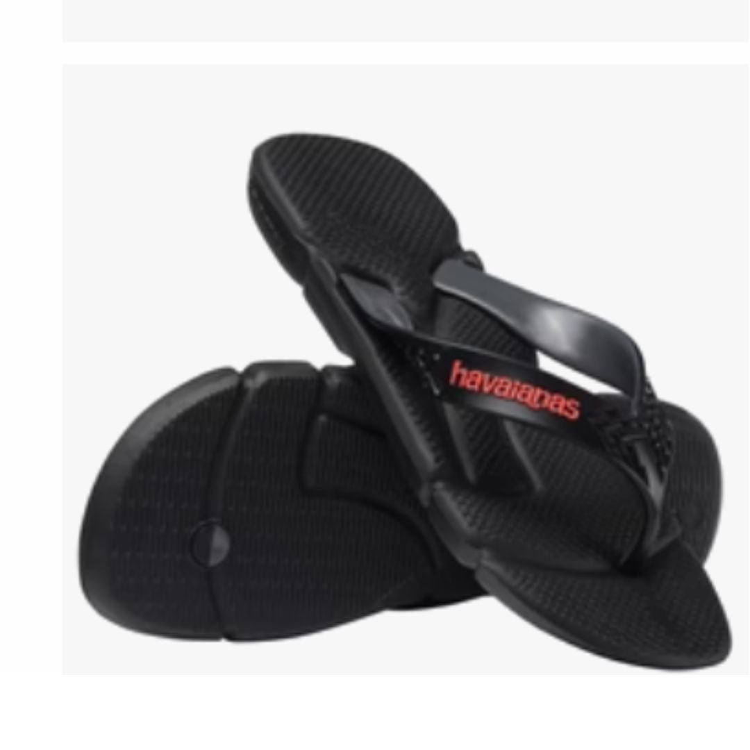 Chinelo Havaianas Preto Masculino Power 2.0 FC Original Preto 5