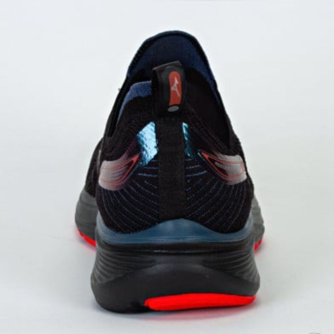 Tenis Mizuno Preto Coral Masculino Cool Ride 3 Original Preto/Coral 5