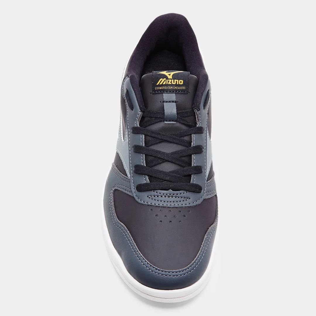 Tenis Mizuno Preto Cinza Masculino Street Wind Casual Original Preto/Cinza 2