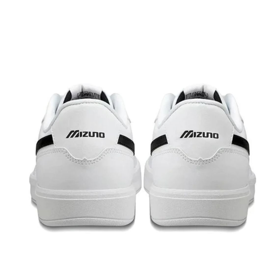 Tenis Mizuno Branco Preto Masculino Street Wind Casual Original Branco/Preto 4
