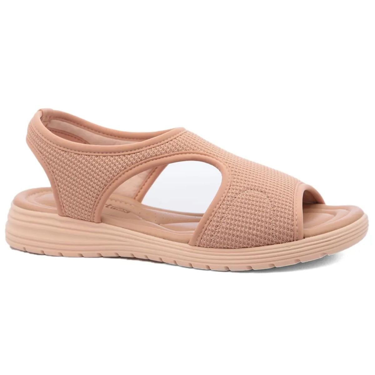 Sandalia Comfort Flex Almond Feminino Original 25-51302