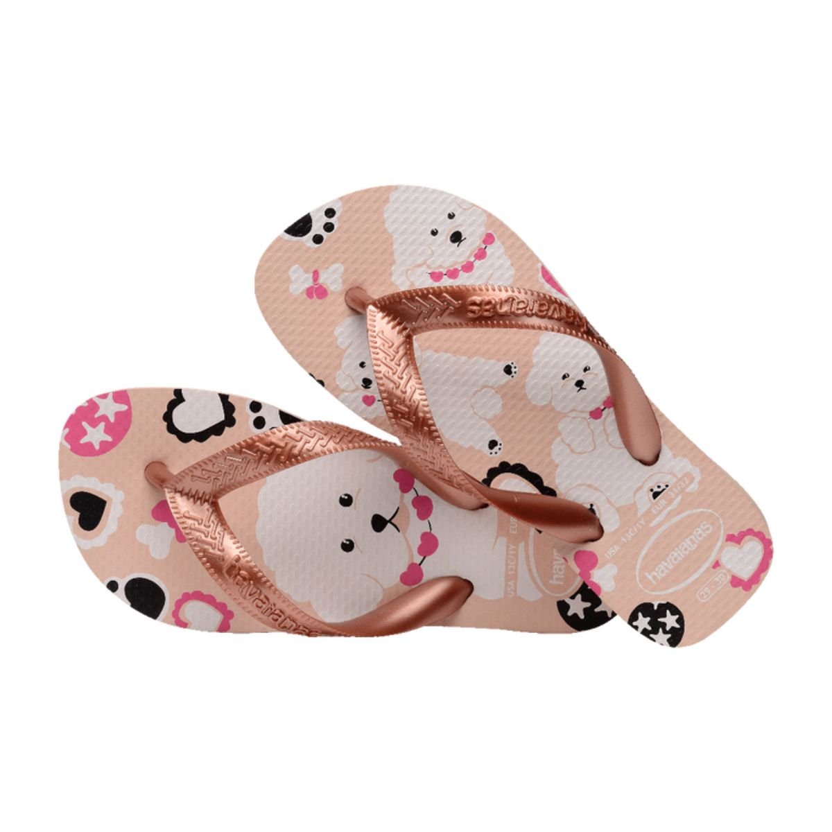 Chinelo Havaianas Rosa Feminino Top Pets Rosa 2