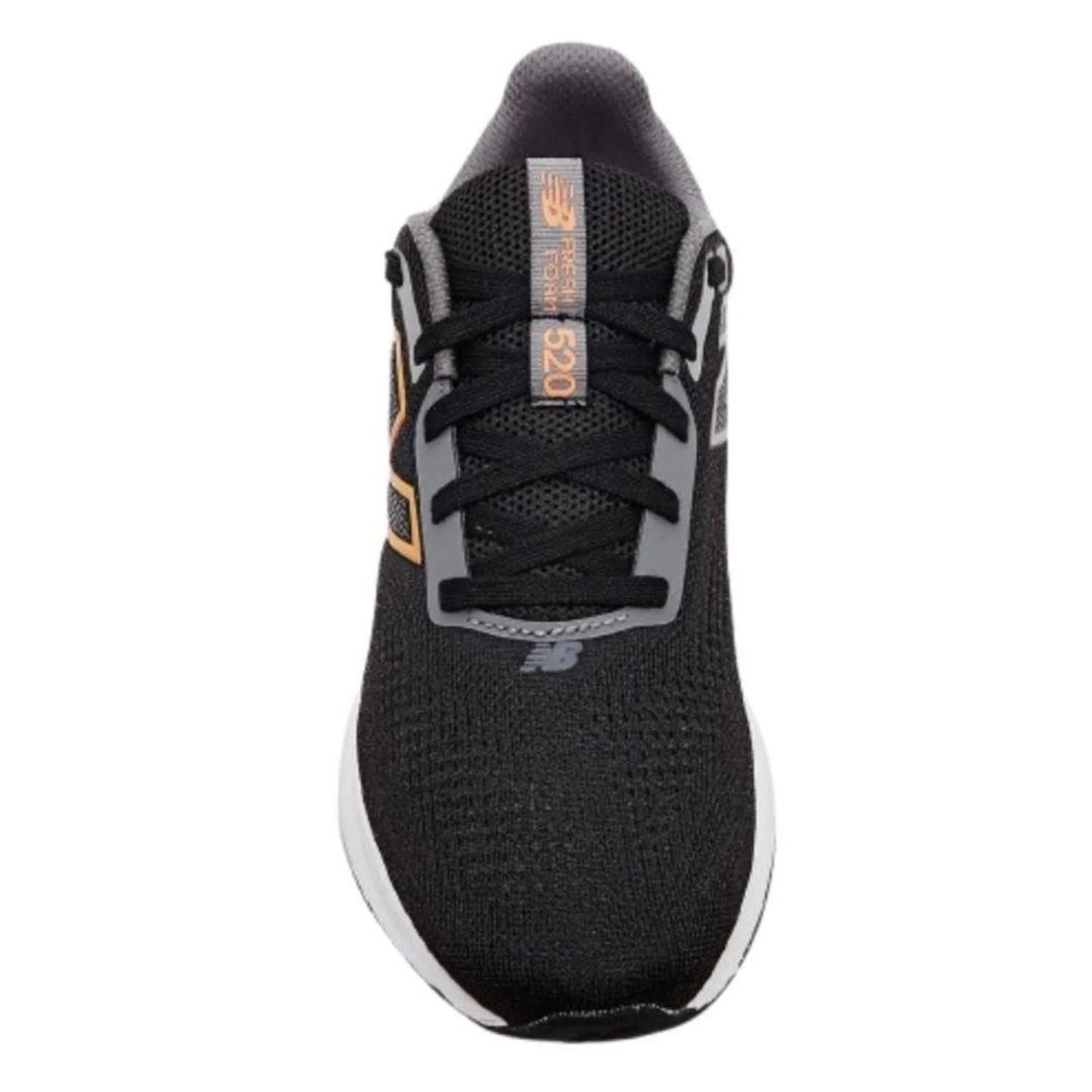 Tenis New Balance Preto Laranja Masculino Original 520 V9 Preto/Laranja 3