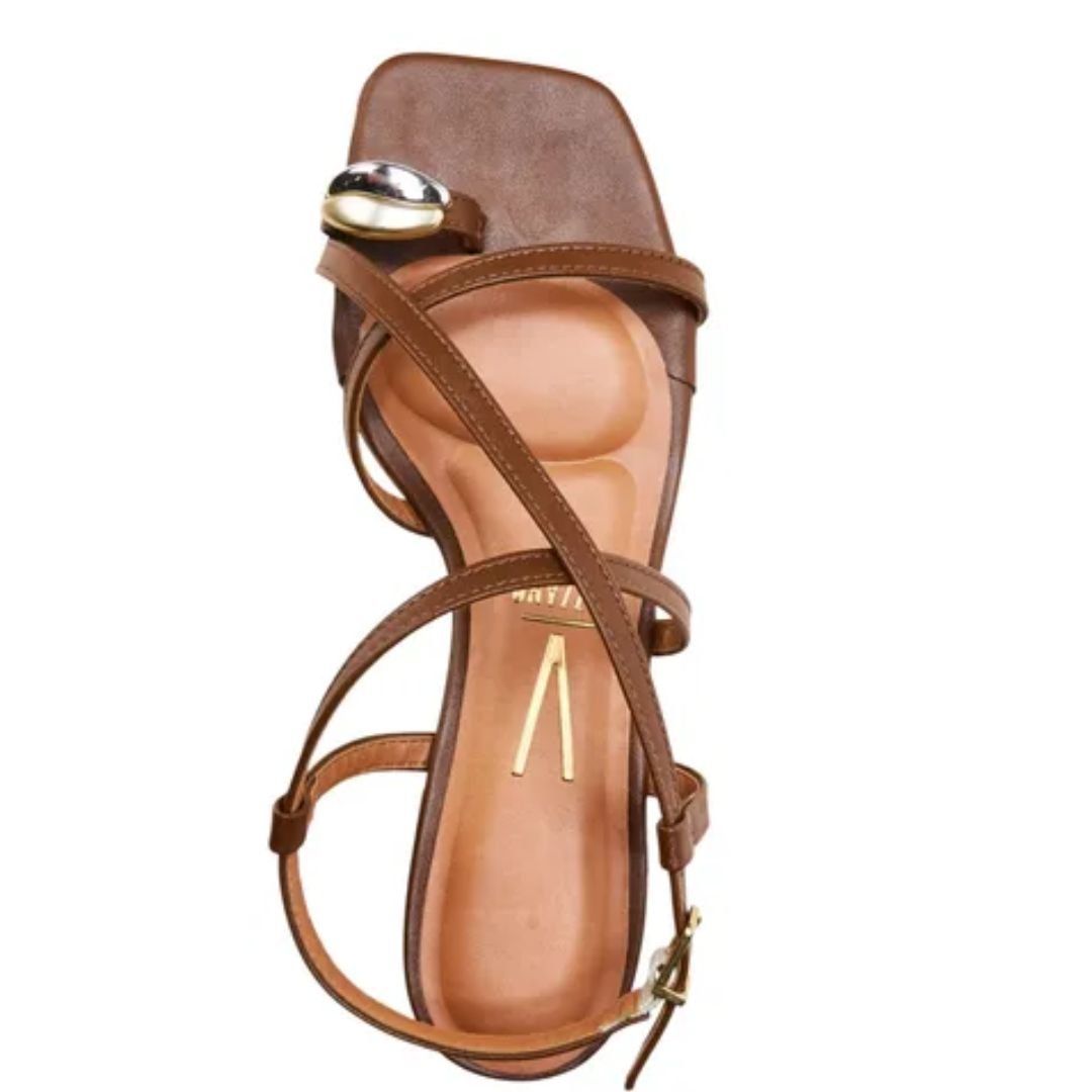 Sandalia Vizzano Cappucino Feminino Original 6454.123 Capuccino 4