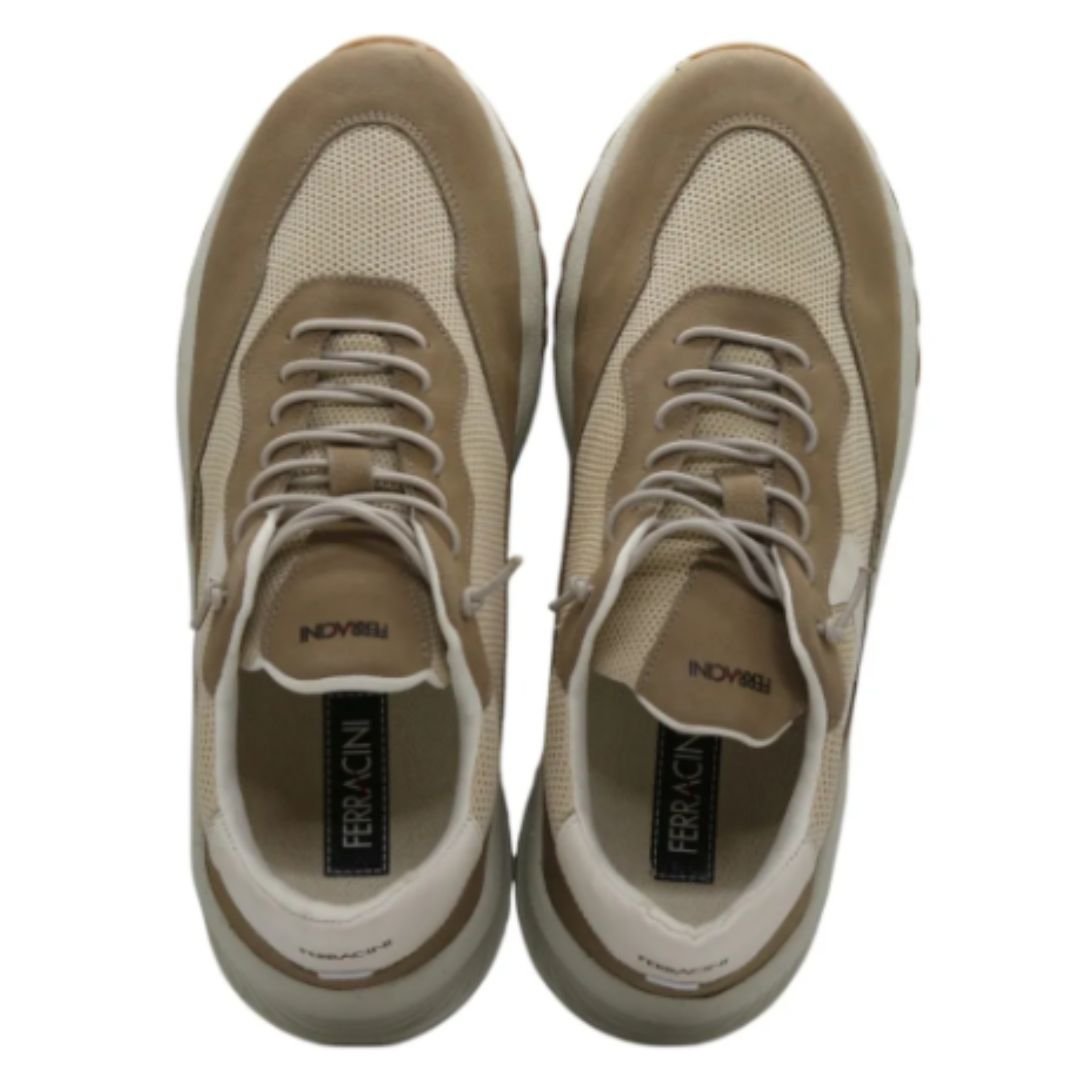 Sapatenis Ferracini Bege Masculino Original 1691 Bege 3