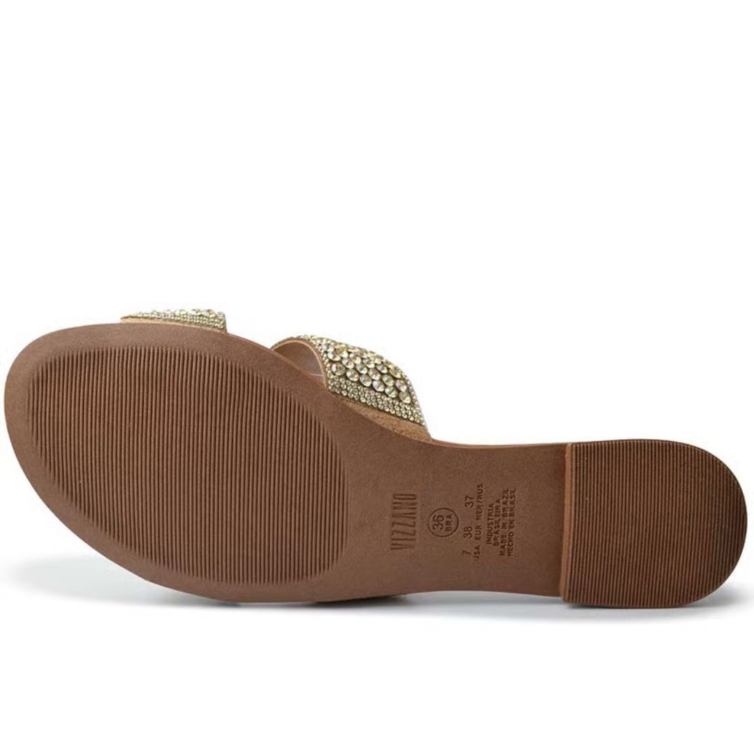 Chinelo Vizzano Bege Feminino Original 6371.1005 Bege 6