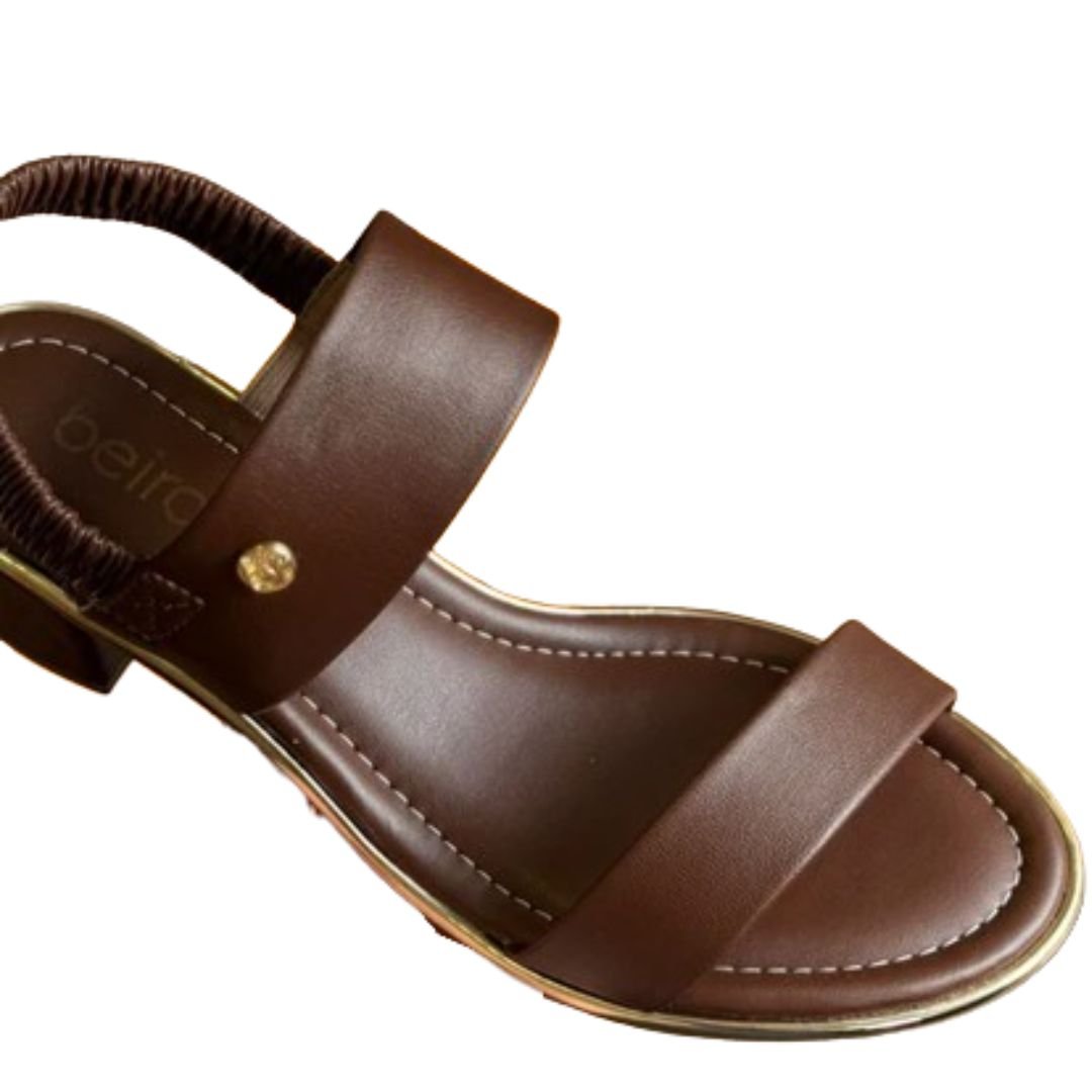 Sandalia Beira Rio Conhaque Feminino Original 8379.221 Conhaque 2