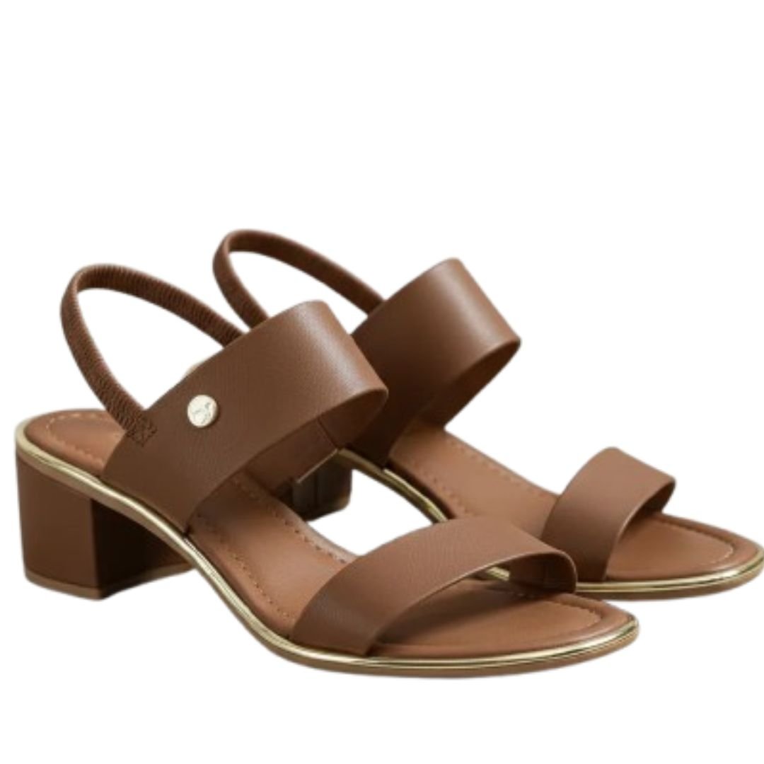 Sandalia Beira Rio Conhaque Feminino Original 8379.221 Conhaque 3