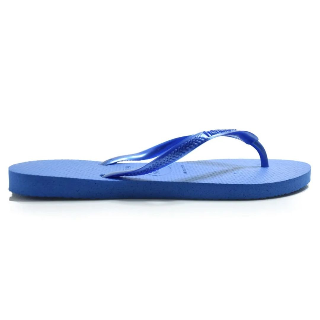 Chinelo Havaianas Azul Brilhante Menina Infantil Slim Original Azul 3