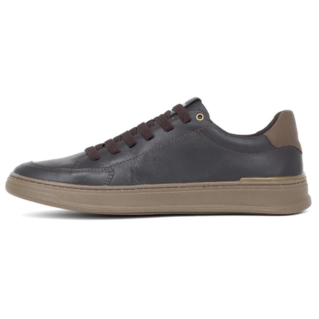 Sapatênis Ferracini Carbono Masculino 2074 Original Marrom 2