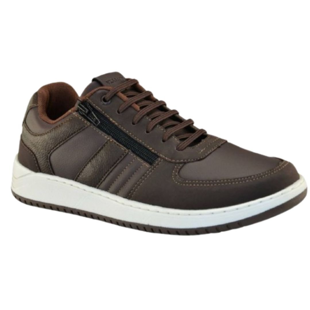 Sapatenis Velluti Café Masculino Original 5974E