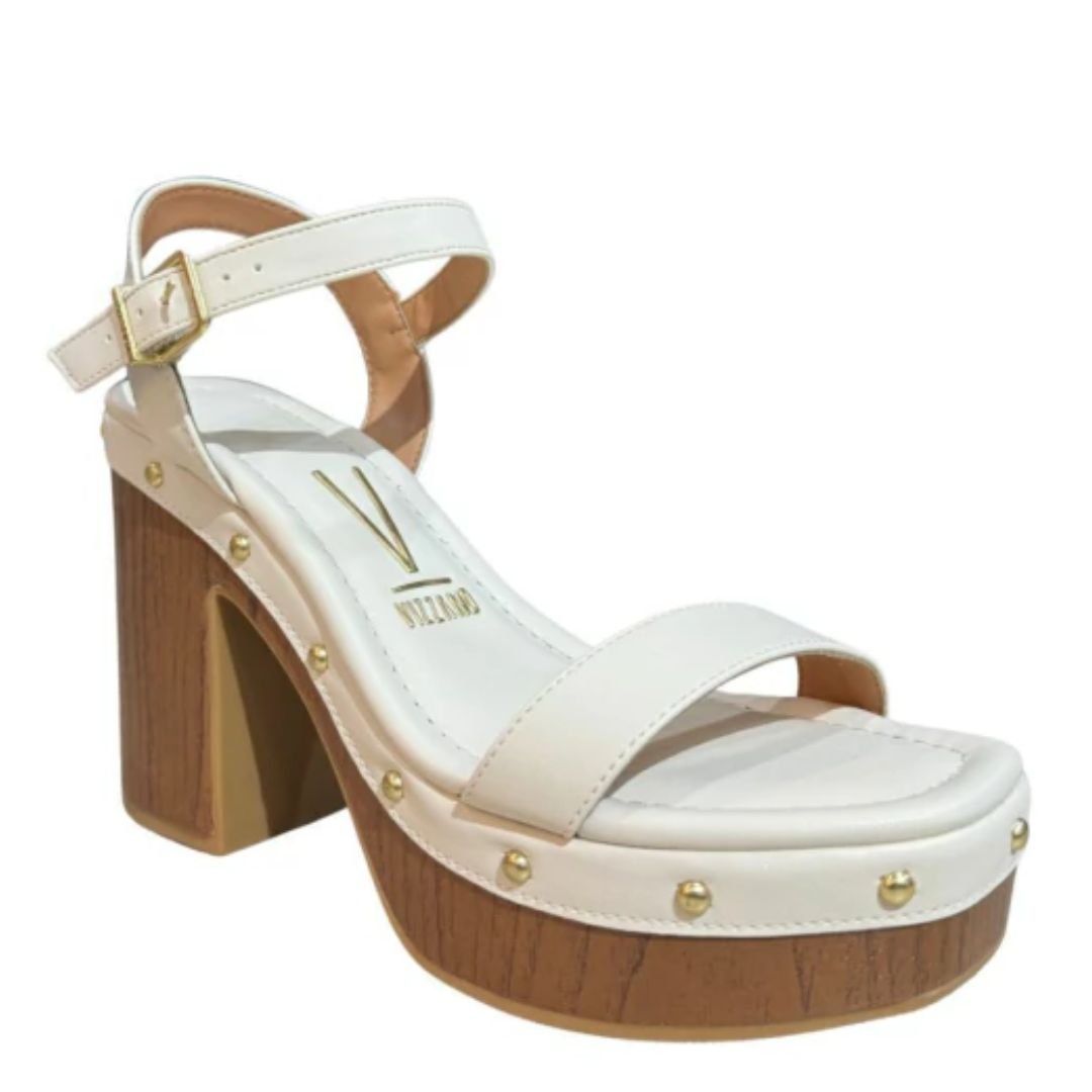 Sandalia Vizzano Branco Off Camel Feminino Original 6541.200 Branco 3