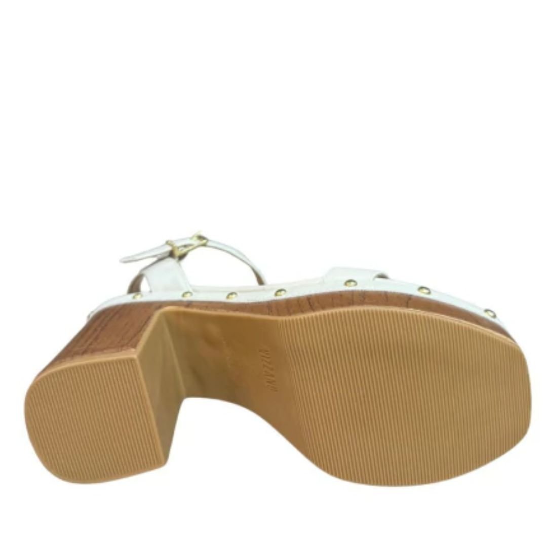 Sandalia Vizzano Branco Off Camel Feminino Original 6541.200 Branco 5