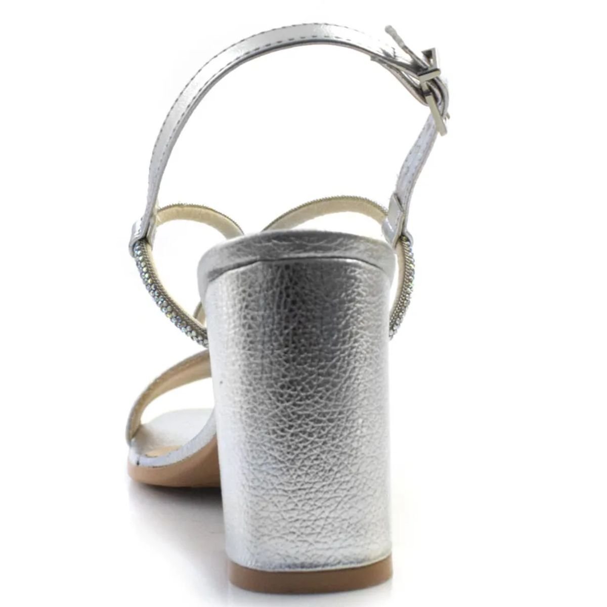 Sandalia Ramarim Prata Feminino Original 24-41201 Prata 4