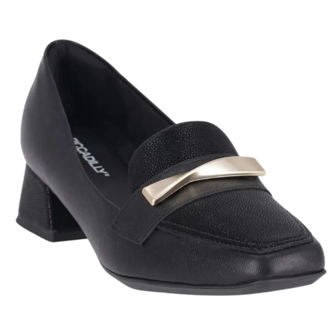Sapato Piccadilly Preto Feminino Original 160116 Preto 2