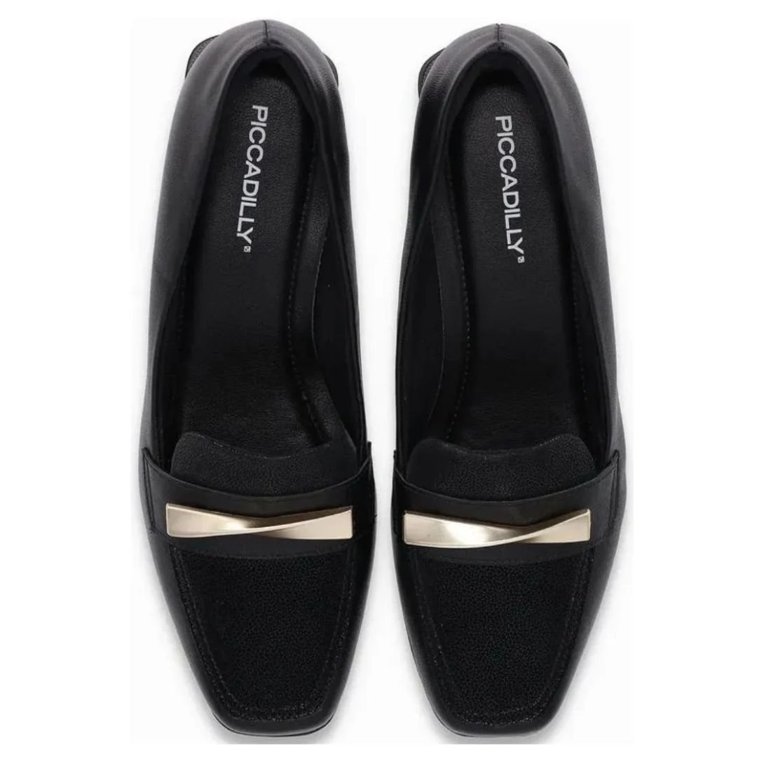 Sapato Piccadilly Preto Feminino Original 160116 Preto 4
