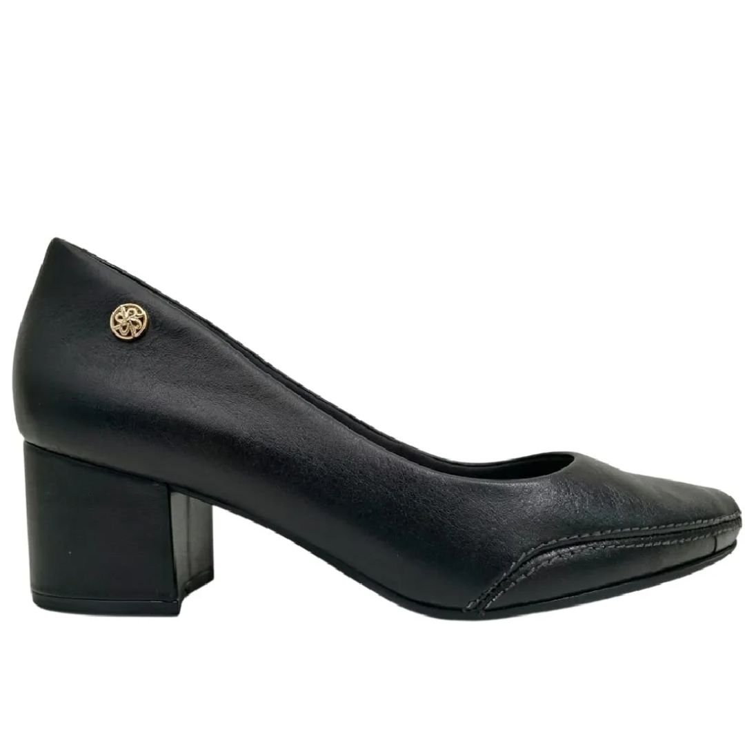 Scarpin Ramarim Preto Feminino Original 26-62101