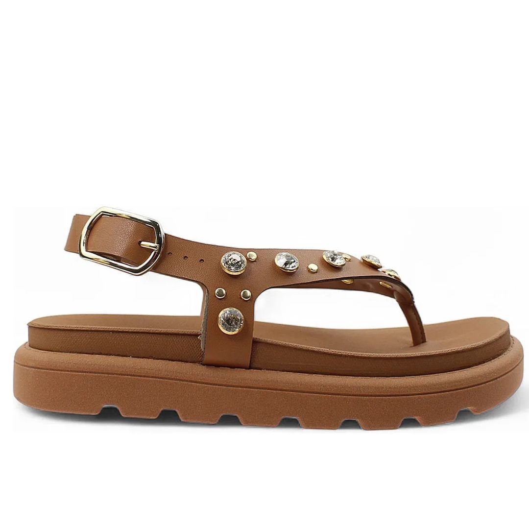 Sandalia Vizzano Mocca Feminino Original 6510.125